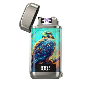 Encendedor Eléctrico Falcon X 2026 Francia - Elegante Estuche Portátil para Accesorios de Fumar con Diseño Recargable por USB y Resistente al Viento - Product Image 3