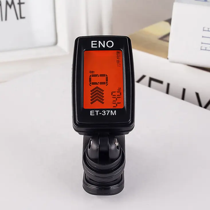 Goedkope Clip-On Eno Digitale Intelli Tuners Gitaar Ukulele Tuner