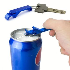 Llavero Abridor de Botellas de Cerveza de Aluminio Metálico Personalizado con su Logotipo - Product Image 3