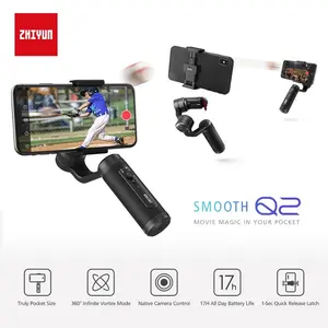 Zhiyun Suave Q2 Smartphones Handheld Cardan stablizer VS Osmo 2 móvel/Osmo 3 móvel