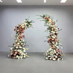 Bó hoa giả tự nhiên bán buôn, vòm hoa cưới giả tự nhiên, hoa giả nhiều màu sắc dùng trang trí đám cưới - Product Image 5