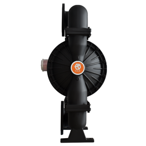 Bomba de Agua Neumática GODO QBY3-100L, Fabricantes de Bombas de Diafragma Neumáticas de Aluminio para la Industria Alimentaria - Product Image 3