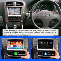 Modul Dekoder Wireless Apple CarPlay Android Auto untuk Lexus IS250 Versi Jepang IS F 2005-2014 Peningkatan Layar OEM