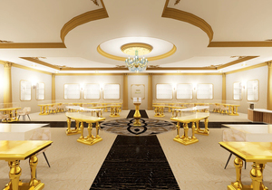 ชุดเครื่องประดับหรูหราตามสั่งร้านขายเฟอร์นิเจอร์ตกแต่งภายในร้านเครื่องประดับแบบครบวงจรการตกแต่งเชิงพาณิชย์แบบครบวงจร - Product Image 6