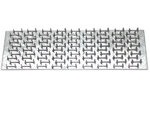 Plaque de fixation en acier inoxydable antirouille à double denture de haute précision pour poutres en bois, service OEM - Product Image 1