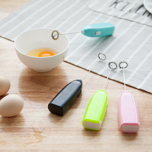 Portable Électrique De Poche Maison Cuisine Batteur À Oeufs Mini En Acier Inoxydable Oeuf Café Lait Thé Mélangeur - Product Image 2