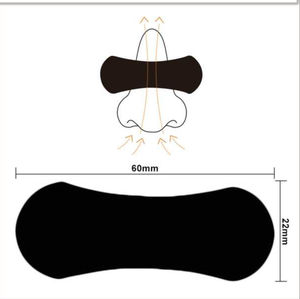 Toppa per naso Non tessuto Extra resistente all'ingrosso sollievo istantaneo dalla congestione nasale strisce nasali per respirare meglio - Product Image 2