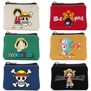 Monedero de Lona con Diseño de Anime, Mini <span class=keywords><strong>Cartera</strong></span> Portátil de Material PU con Dibujos Animados de Luffy <span class=keywords><strong>y</strong></span> Zoro, <span class=keywords><strong>Bolsa</strong></span> de Almacenamiento para Llaveros <span class=keywords><strong>y</strong></span> Monedas - Product Image 1