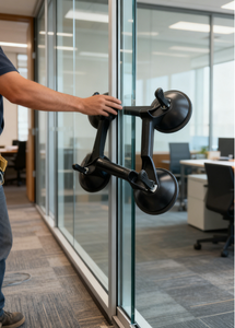 Ventosa de Vacío de Tres Placas de Alta Resistencia, Estilo Alemán, Color Negro, 120 kg de Capacidad, Herramienta de Elevación de Vidrio, Bomba de Succión para Azulejos - Product Image 6