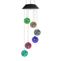 Guirlande lumineuse LED pour jardin extérieur, lampe à cloche à boule de riz pour colibri, étanche IP65