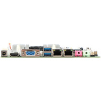 Carte mère industrielle embarquée avec chipset Intel SOC, 32 Go DDR4, Mini-ITX, 6 ports COM, 8 ports USB, SATA pour VGA, LVDS, EDP, machine SBC intégrée