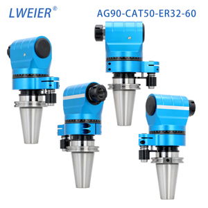 LWEIER Cabezal Angular AG90CAT50-ER32-60 de Venta Caliente para Centro de Mecanizado, Cabezal de Fresado Lateral, Fresado de Superficies, Taladrado y Roscado CAT/BT/ISO - Product Image 3