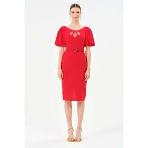 Ropa Casual Roja para Mujer DANS, Tallas 38-42, Modelo 1560, Cómoda y Elegante para Uso Diario - Product Image 1