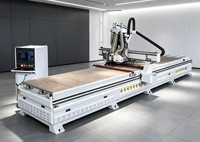 Routeur CNC multifonction Z-6000, machine de découpe automatique par nesting de 6000 mm, machine de découpe CNC pour panneaux en bois et aluminium