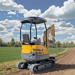 Энергосберегающий 20E гидравлический сельскохозяйственный малошумящий Легкий экскаватор резиновый гусеничный Быстрый Сцепной экскаватор соломенная машина - Product Image 5