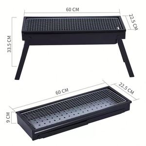 <b>Gas</b> Cooktops Folding Barbecue Coal Portable Mini Outdoor Camping <b>Bbq</b> Grill <b>Charcoal</b> - Product Image 2