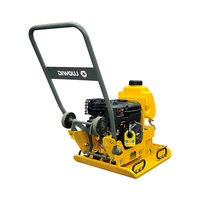 120KG essence/diesel Mini compacteur vibrant de sol manuel plaque vibrante à la main compacteur inviolable GCF120 compacteur de terre