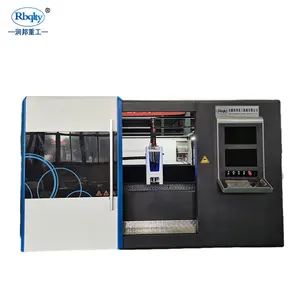 Rbqlty Automatic Focus Laser Cutting Machine With Enclosed Exchange Table