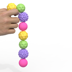 Boules magnétiques anti-stress 8 pièces en silicone unisexe pour adultes 14+ – Soulagement de l'anxiété, bureau, cadeaux de Noël - Product Image 2