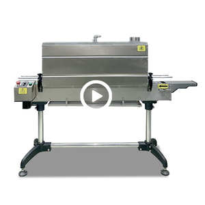 Semi-Automatic Pet Pof Film for Food and Beverage Chemical Industry Steam Heated Bottle <b>Label</b> Steam Shrink <b>Machine</b> - Product Image 1
