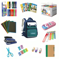 Großhandel OEM-Design EN71 & CE-Zertifiziert HD Marken-Federmäppchen Notizbuch Schul-Schreibwaren-Set Modell BYSK87 für Kinder