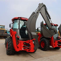 HIMONHI CT870 retroescavadora in vendita | 4wd TLB trattore terne dalla cina | Compatto terne per edilizia e uso agricolo