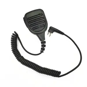 Compact Speaker Mic with Reinforced Cable for Motorola Radios BPR40 CLS1410 CLS1110 CP200D CP200 CP200XLS CP185 DTR410 PR400 RDU
