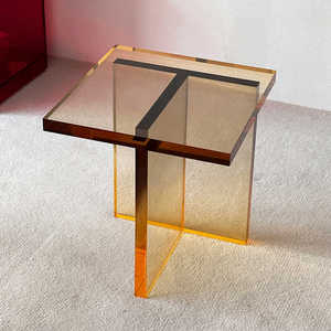 Tavolo da caffè in acrilico Design semplice da salotto in acrilico di lusso di lusso per la casa moderna - Product Image 3