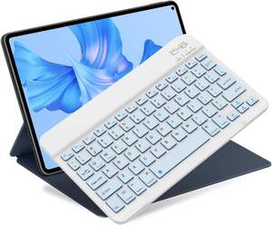 Custom ultra Thin Mini Portable Silent Teclado Inalambrico Clavier Azerty <b>Keyboard</b> <b>bluetooth</b> <b>Keyboard</b> for Tablet - Product Image 1