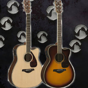 <span class=keywords><strong>Guitare</strong></span> <span class=keywords><strong>Folk</strong></span> <span class=keywords><strong>Yamaha</strong></span> FSC-TA 40 pouces, Boîte Électrique Vibrante, Table en Épicéa Ingman, Corps en Acajou, Performance, Découpe - Product Image 3