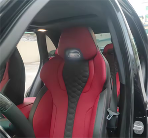 Venta al por Mayor de Fábrica: Tapicería de Asiento con Cable de Interfaz Gratuito y Logotipo Luminoso BMW M5 para BMW M5 M4 M3 - Product Image 4