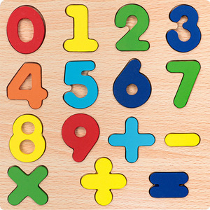 Bảng Gỗ Bảng Chữ Cái Số Trẻ Em Montessori 3D Học Tập Câu Đố Đầu Giáo Dục Hoạt Động Bảng Đồ Chơi Cho Trẻ Em - Product Image 5