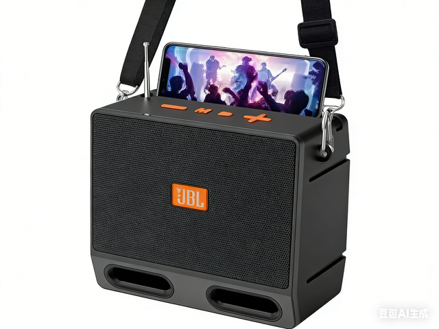 BT Karaoke Speaker - Portable Wireless Super Bass Subwoofer with FM/TF/USB for Indoor & Outdoor Use