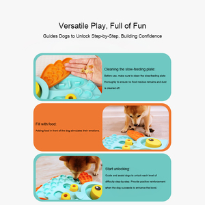 <strong>Owl</strong> Shape Dog Leaky Food Toy Bowl Sniff Puzzle Energy Depleting Cat Leaky Food Ball Intelligence Pet Toy Slow Food <strong>Plate</strong> - Product Image 2