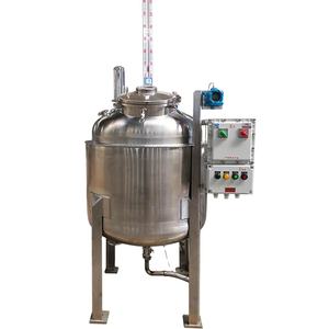 Réservoir chemisé d'acier inoxydable 250L avec le refroidisseur pour le refroidissement d'alcool pour l'équipement de stockage chimique - Product Image 1