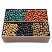 Tirachinas Seguridad Mud Ball Bullet 8mm 9mm 10mm Bola de acero elástica Agravación Mud Ball