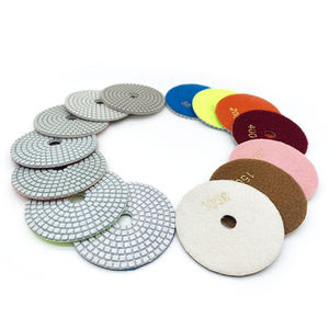 Ensemble <span class=keywords><strong>de</strong></span> disques <span class=keywords><strong>de</strong></span> polissage diamantés électrolytiques secs en résine <span class=keywords><strong>de</strong></span> 100 mm tampons <span class=keywords><strong>de</strong></span> polissage <span class=keywords><strong>pour</strong></span> le meulage et le polissage <span class=keywords><strong>de</strong></span> la pierre - Product Image 4