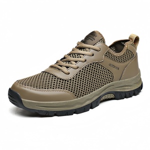 Chaussures de sport respirantes antidérapantes à lacets pour hommes, haute élasticité, confortables, pour l'été et l'hiver, style décontracté et tendance pour la randonnée - Product Image 4