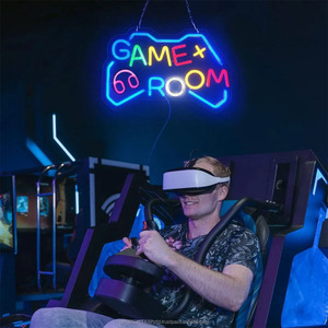ไฟนีออน LED รูปทรงจอยเกมส์ สำหรับตกแต่งร้านอินเทอร์เน็ตคาเฟ่ ไฟแสดงสถานะ ใช้พอร์ต USB ปลอดภัย แรงดันต่ำ แผ่นอะคริลิกใส - Product Image 5