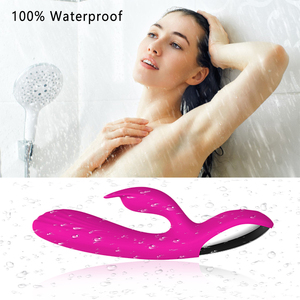XLN Vibrator USB Tahan Air Dapat Diisi Ulang Wanita 10 Frekuensi Kebisingan Rendah 50dB Stimulator Klitoris Titik G Silikon Tanpa Pelumas - Product Image 4