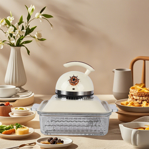 Friteuse à air électrique à grande capacité à 360 <span class=keywords><strong>degrés</strong></span> avec vue en verre, cuisson sans huile moderne pour la maison et l'hôtel, modèle carré français - Product Image 6