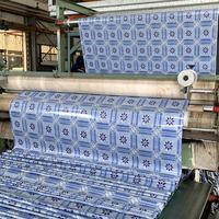 Revestimientos de Suelo de Diseño Clásico, Rollo de Suelo Vinílico Impermeable de PVC