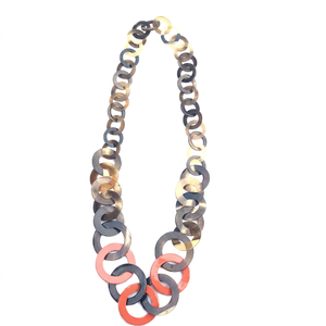 MN EXPORTS Collier en corne de buffle pour filles et femmes avec ambre, bijoux artisanaux naturels chrétiens faits à la main - Product Image 1