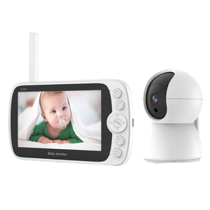 Monitor de Bebé Inalámbrico Inteligente 1080p con Audio Bidireccional, Cámara de Seguridad Wifi para el Hogar con Detección de Llanto, Cámara para Mascotas - Product Image 1