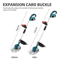 Máquina Cortadora de Césped Inalámbrica Mulinsen de 21V con Batería de Litio, Precio de Máquina Automática para Cortar Césped