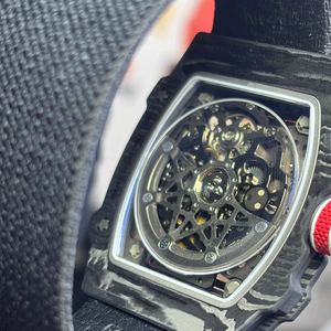 67-02 Ultra Thin 7.8mm Carbon Fiber Mechanical <strong>Watch</strong> Lightweight Style <strong>Skeleton</strong> Design Luxury Mens <strong>Automatic</strong> <strong>Watch</strong> - Product Image 4