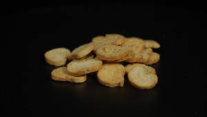 Biscoitos de Bagel com Sabor de Semente de Chia Integral em Pacote, Lanche Saudável, Deliciosos Chips de Bagel - Product Image 2