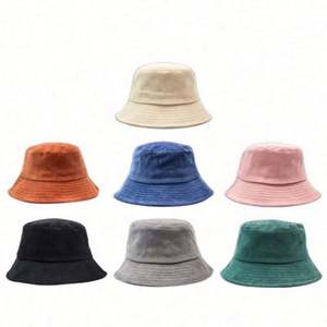 Sombreros de Pana de Color Sólido al por Mayor, Estilo Pescador Vintage Unisex para Pesca y Esquí - Product Image 1