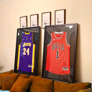 Nouvelle Vitrine Murale en Panneau de Bois pour <span class=keywords><strong>Maillot</strong></span> de Basketball ou de Football, avec Autographe <span class=keywords><strong>Kobe</strong></span> <span class=keywords><strong>Bryant</strong></span> / CBA, pour Collectionneurs - Product Image 2