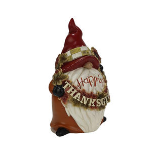 Nouveau Thanksgiving Décoratif <span class=keywords><strong>Nain</strong></span> Ornements Automne grande récolte Fleur Résine Artisanat Personnalisé En <span class=keywords><strong>Gros</strong></span> - Product Image 3